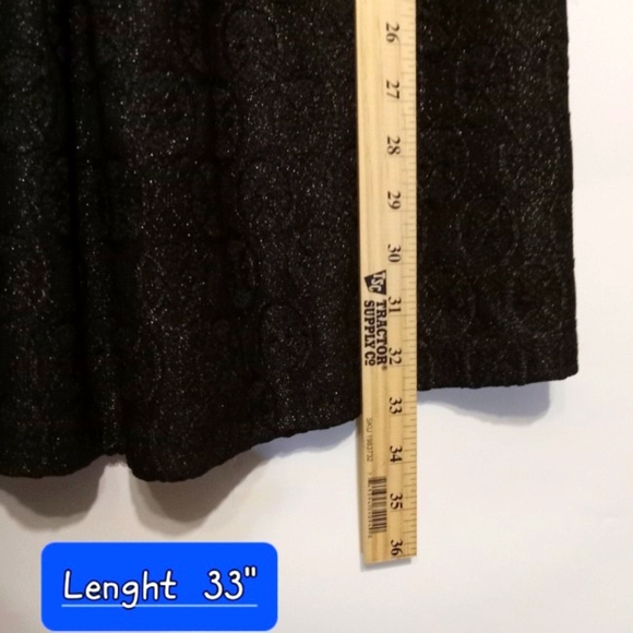 Fairygoth Black Dress Sparkle Lace & Silk Sleeveless Pleats Medallion Vampire Sm - Picture 13 of 14